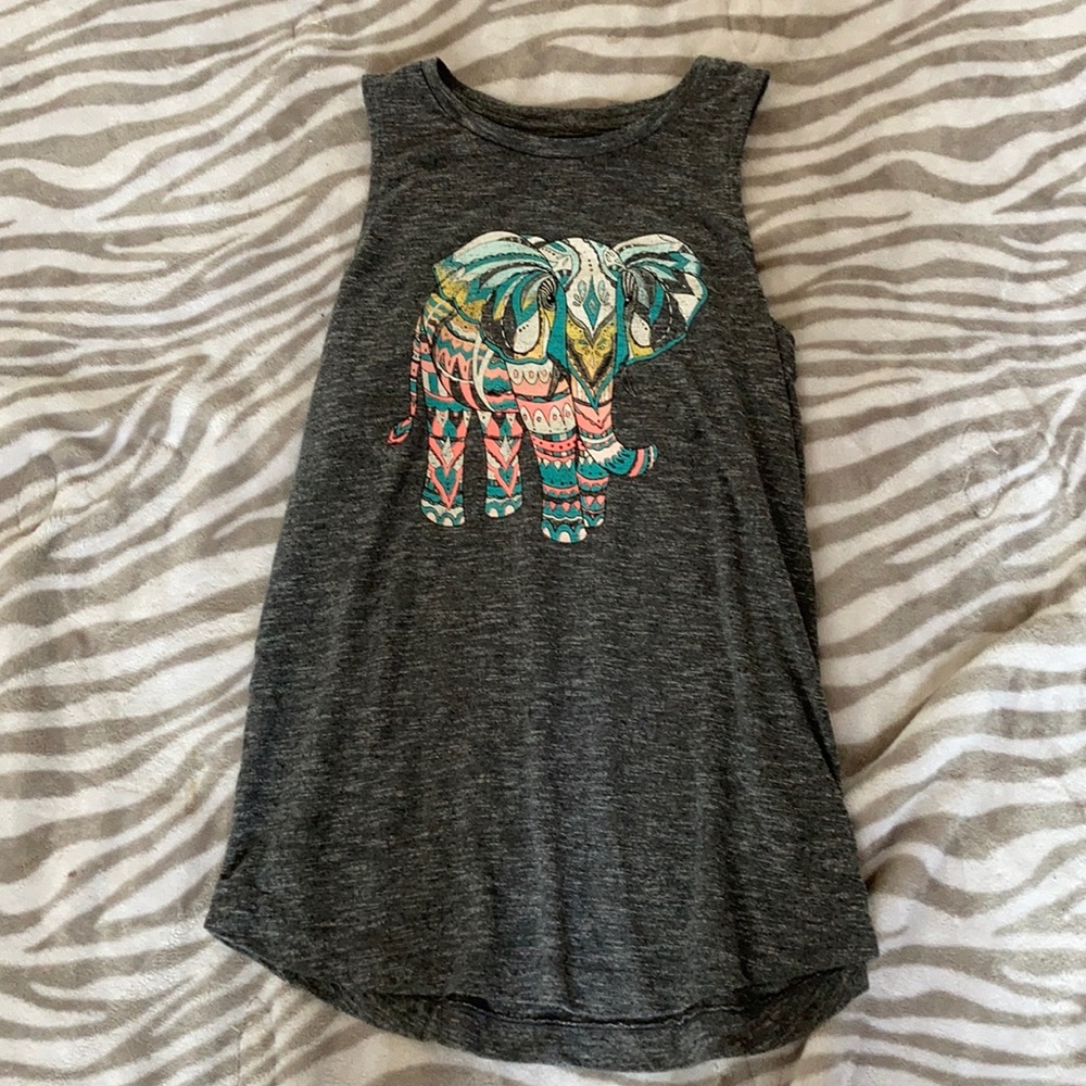 Gray tank top